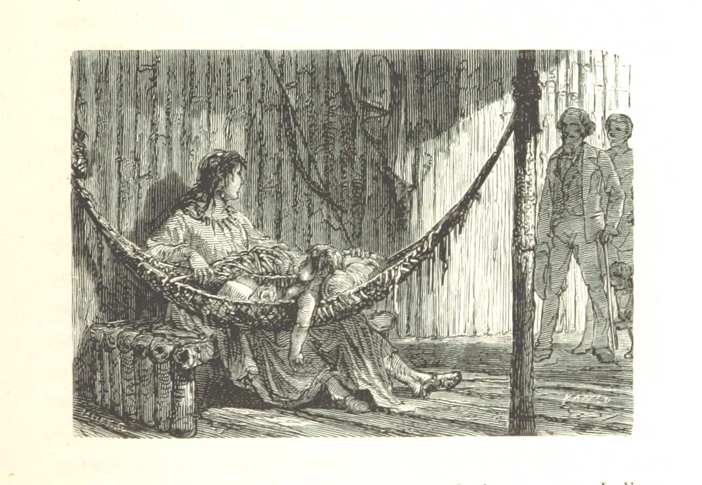 An illustration from L'Espace céleste et la nature tropicale, description physique de l'univers ... préface de M. Babinet, dessins de Yan' Dargent, 1866, leaf 145