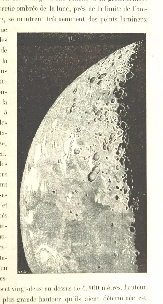 An illustration from L'Espace céleste et la nature tropicale, description physique de l'univers ... préface de M. Babinet, dessins de Yan' Dargent, 1866, leaf 161