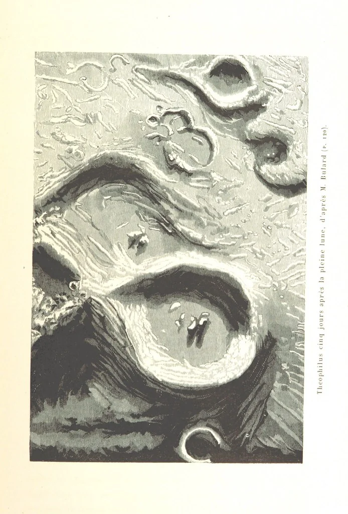 An illustration from L'Espace céleste et la nature tropicale, description physique de l'univers ... préface de M. Babinet, dessins de Yan' Dargent, 1866, leaf 165