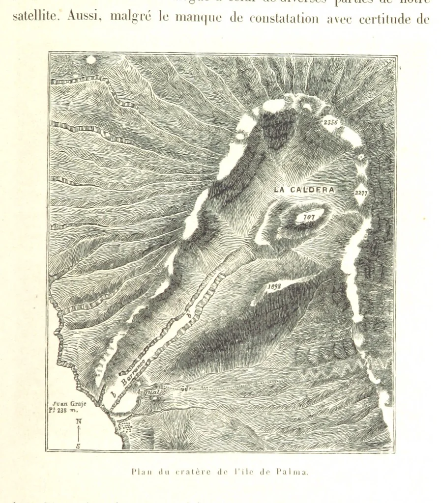 An illustration from L'Espace céleste et la nature tropicale, description physique de l'univers ... préface de M. Babinet, dessins de Yan' Dargent, 1866, leaf 171