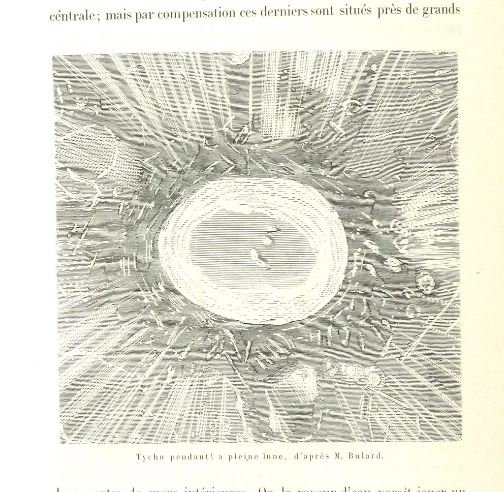 An illustration from L'Espace céleste et la nature tropicale, description physique de l'univers ... préface de M. Babinet, dessins de Yan' Dargent, 1866, leaf 172