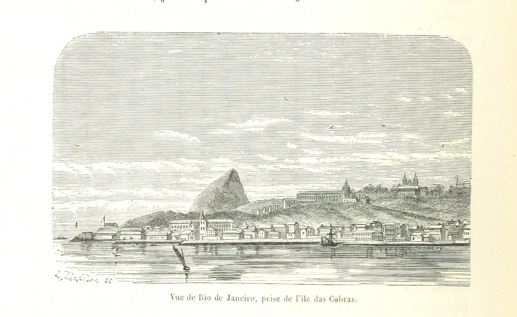 An illustration from L'Espace céleste et la nature tropicale, description physique de l'univers ... préface de M. Babinet, dessins de Yan' Dargent, 1866, leaf 264
