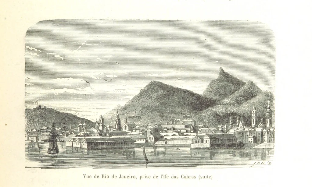An illustration from L'Espace céleste et la nature tropicale, description physique de l'univers ... préface de M. Babinet, dessins de Yan' Dargent, 1866, leaf 265