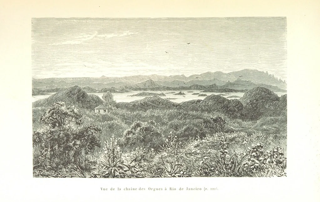 An illustration from L'Espace céleste et la nature tropicale, description physique de l'univers ... préface de M. Babinet, dessins de Yan' Dargent, 1866, leaf 281
