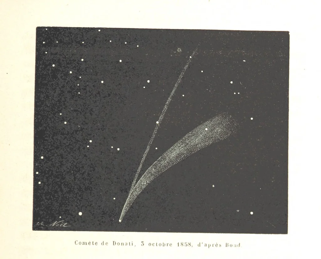 An illustration from L'Espace céleste et la nature tropicale, description physique de l'univers ... préface de M. Babinet, dessins de Yan' Dargent, 1866, leaf 291