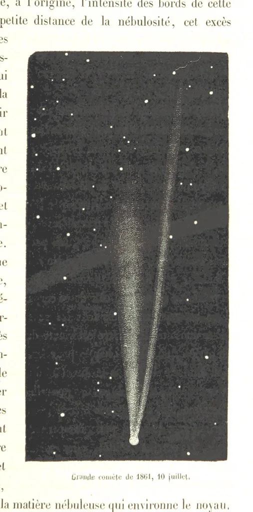 An illustration from L'Espace céleste et la nature tropicale, description physique de l'univers ... préface de M. Babinet, dessins de Yan' Dargent, 1866, leaf 301