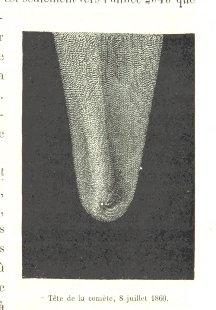 An illustration from L'Espace céleste et la nature tropicale, description physique de l'univers ... préface de M. Babinet, dessins de Yan' Dargent, 1866, leaf 331
