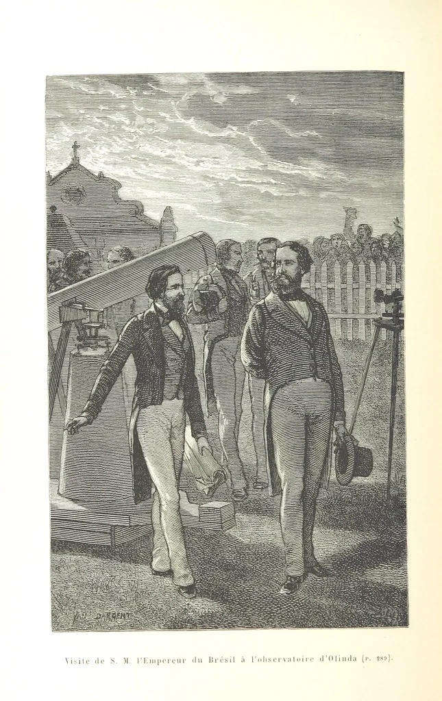 An illustration from L'Espace céleste et la nature tropicale, description physique de l'univers ... préface de M. Babinet, dessins de Yan' Dargent, 1866, leaf 356