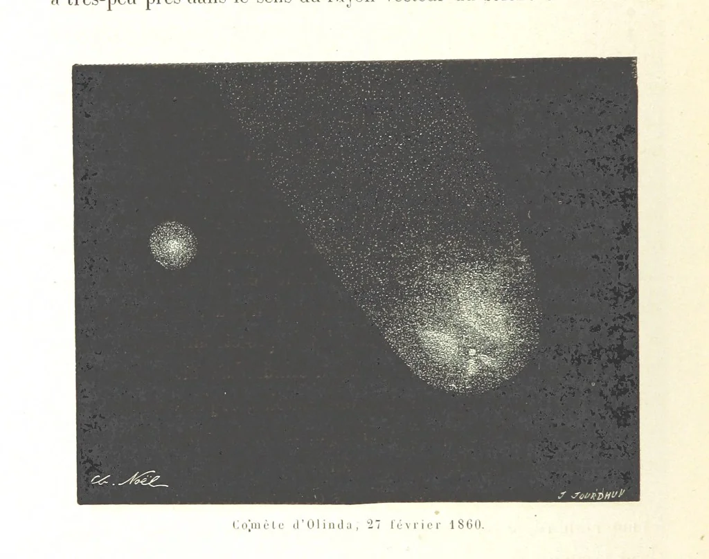 An illustration from L'Espace céleste et la nature tropicale, description physique de l'univers ... préface de M. Babinet, dessins de Yan' Dargent, 1866, leaf 358