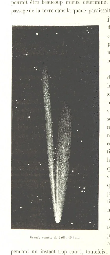 An illustration from L'Espace céleste et la nature tropicale, description physique de l'univers ... préface de M. Babinet, dessins de Yan' Dargent, 1866, leaf 366