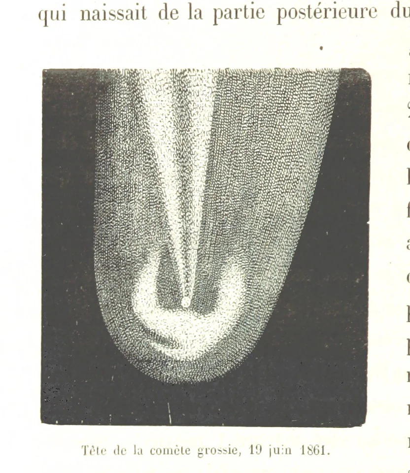 An illustration from L'Espace céleste et la nature tropicale, description physique de l'univers ... préface de M. Babinet, dessins de Yan' Dargent, 1866, leaf 370