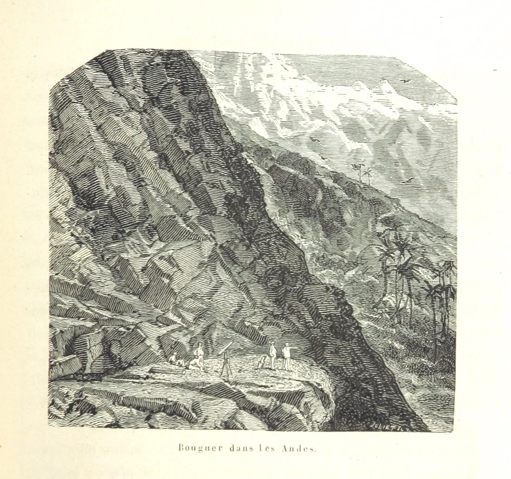 An illustration from L'Espace céleste et la nature tropicale, description physique de l'univers ... préface de M. Babinet, dessins de Yan' Dargent, 1866, leaf 385