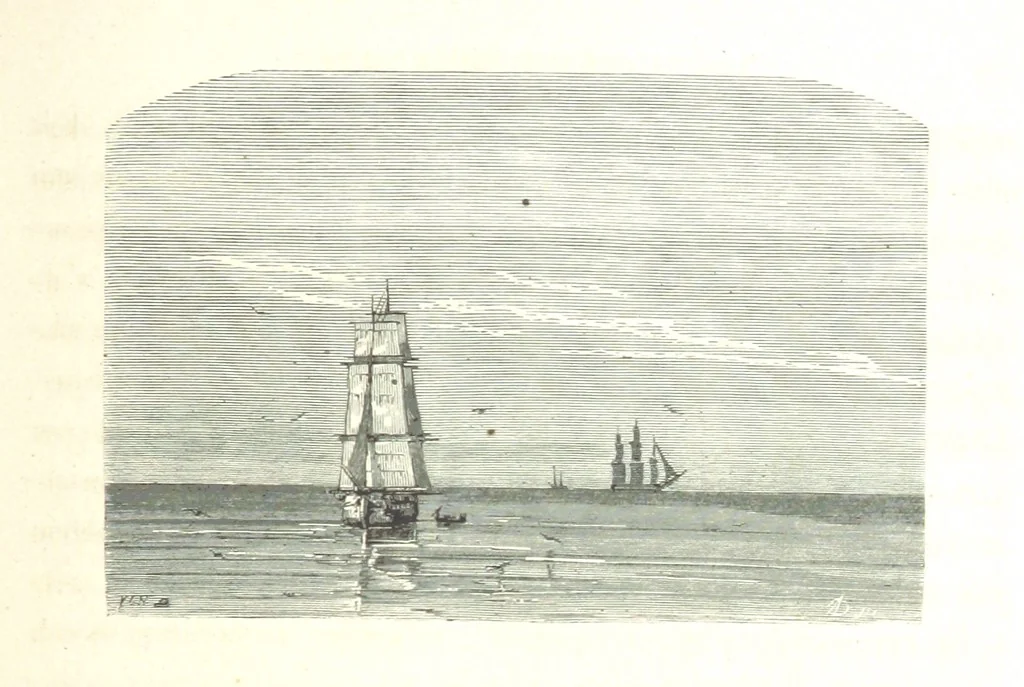 An illustration from L'Espace céleste et la nature tropicale, description physique de l'univers ... préface de M. Babinet, dessins de Yan' Dargent, 1866, leaf 413