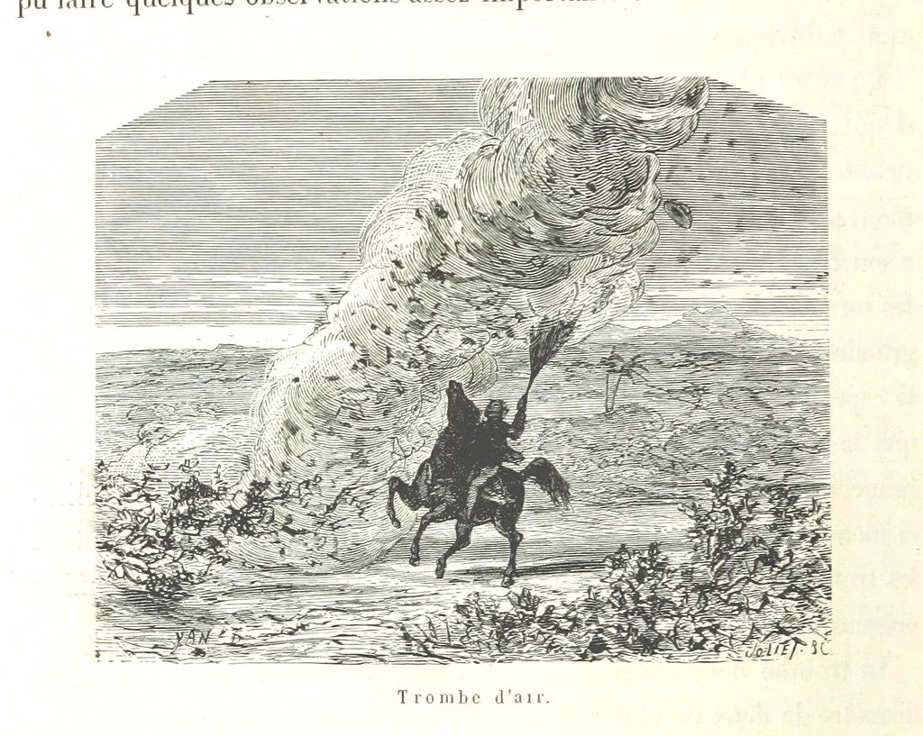 An illustration from L'Espace céleste et la nature tropicale, description physique de l'univers ... préface de M. Babinet, dessins de Yan' Dargent, 1866, leaf 464