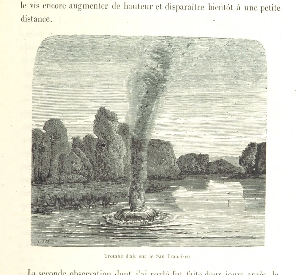 An illustration from L'Espace céleste et la nature tropicale, description physique de l'univers ... préface de M. Babinet, dessins de Yan' Dargent, 1866, leaf 465