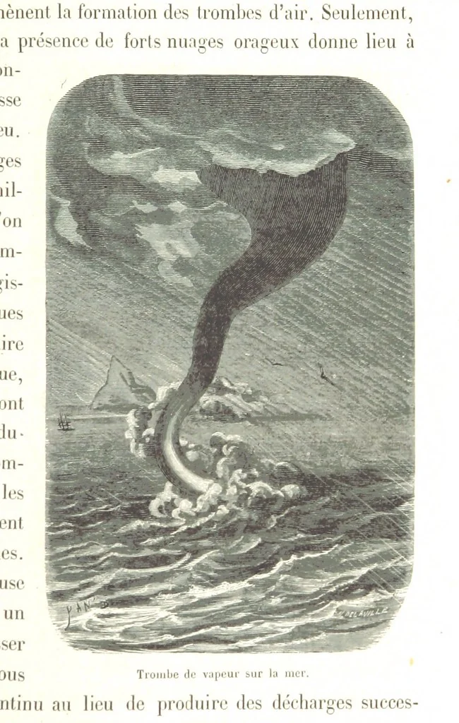 An illustration from L'Espace céleste et la nature tropicale, description physique de l'univers ... préface de M. Babinet, dessins de Yan' Dargent, 1866, leaf 469