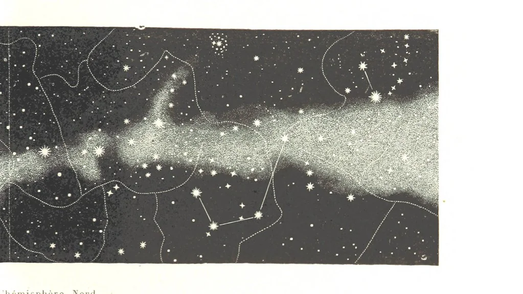 An illustration from L'Espace céleste et la nature tropicale, description physique de l'univers ... préface de M. Babinet, dessins de Yan' Dargent, 1866, leaf 53