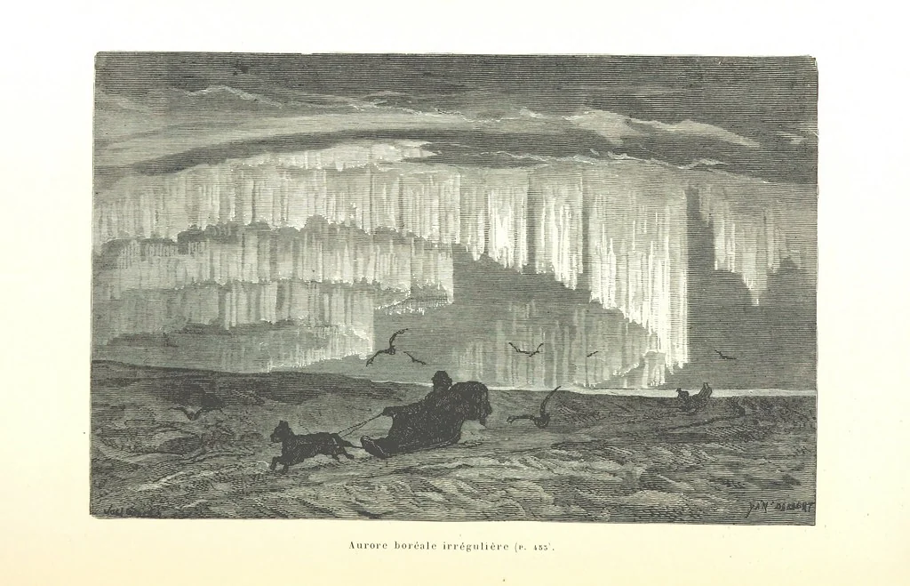 An illustration from L'Espace céleste et la nature tropicale, description physique de l'univers ... préface de M. Babinet, dessins de Yan' Dargent, 1866, leaf 538