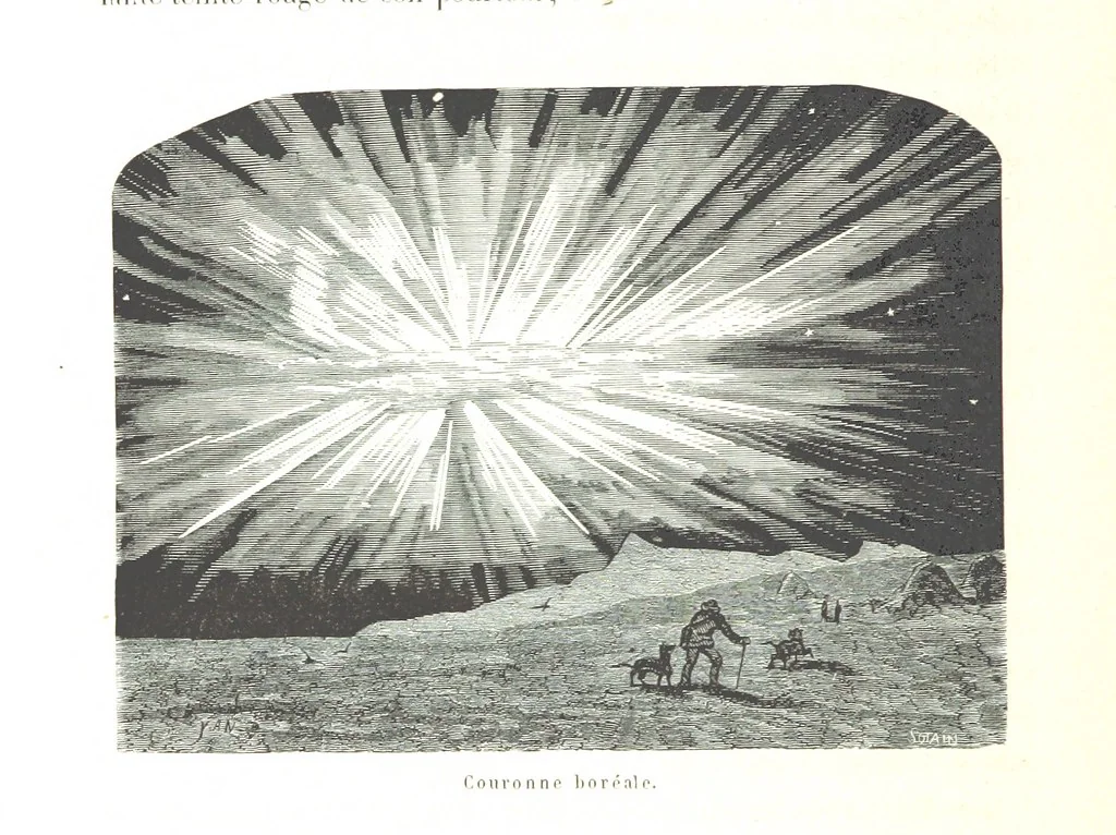 An illustration from L'Espace céleste et la nature tropicale, description physique de l'univers ... préface de M. Babinet, dessins de Yan' Dargent, 1866, leaf 540