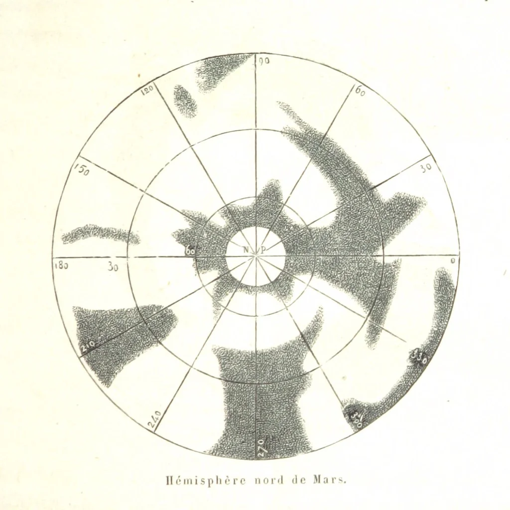 An illustration from L'Espace céleste et la nature tropicale, description physique de l'univers ... préface de M. Babinet, dessins de Yan' Dargent, 1866, leaf 545