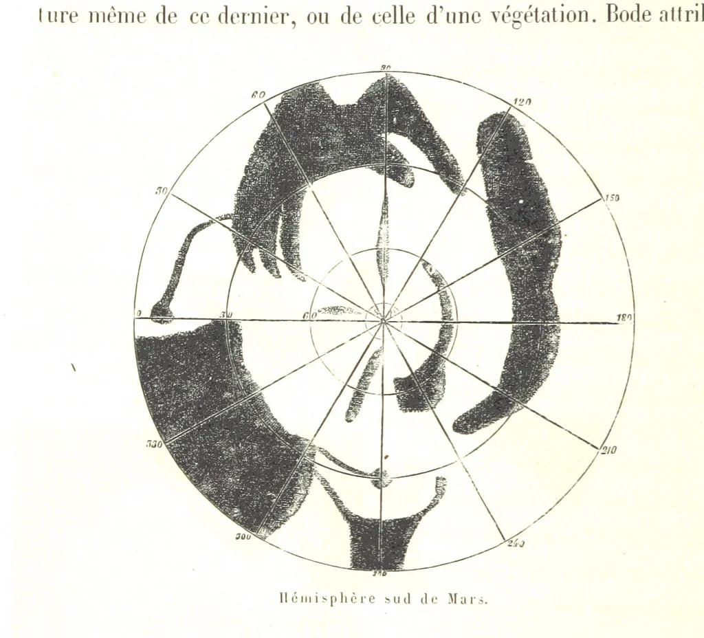 An illustration from L'Espace céleste et la nature tropicale, description physique de l'univers ... préface de M. Babinet, dessins de Yan' Dargent, 1866, leaf 546