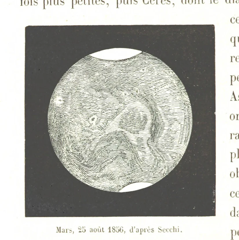 An illustration from L'Espace céleste et la nature tropicale, description physique de l'univers ... préface de M. Babinet, dessins de Yan' Dargent, 1866, leaf 548