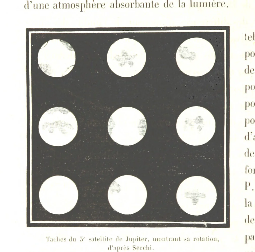 An illustration from L'Espace céleste et la nature tropicale, description physique de l'univers ... préface de M. Babinet, dessins de Yan' Dargent, 1866, leaf 554