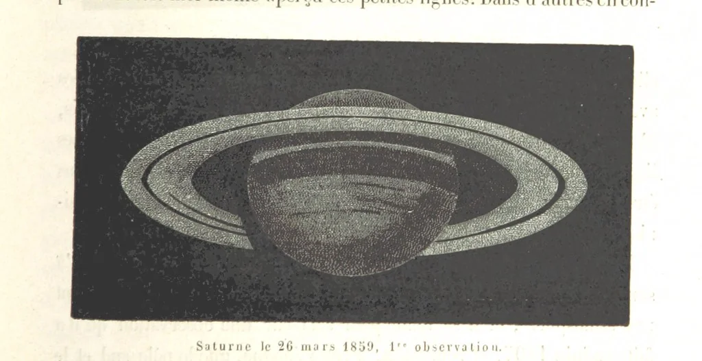 An illustration from L'Espace céleste et la nature tropicale, description physique de l'univers ... préface de M. Babinet, dessins de Yan' Dargent, 1866, leaf 559