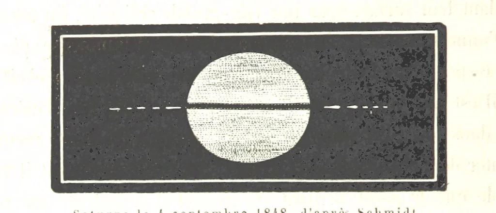 An illustration from L'Espace céleste et la nature tropicale, description physique de l'univers ... préface de M. Babinet, dessins de Yan' Dargent, 1866, leaf 564