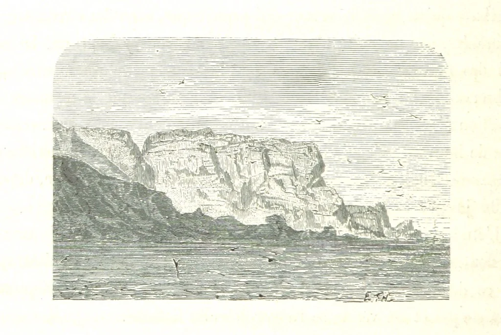 An illustration from L'Espace céleste et la nature tropicale, description physique de l'univers ... préface de M. Babinet, dessins de Yan' Dargent, 1866, leaf 588