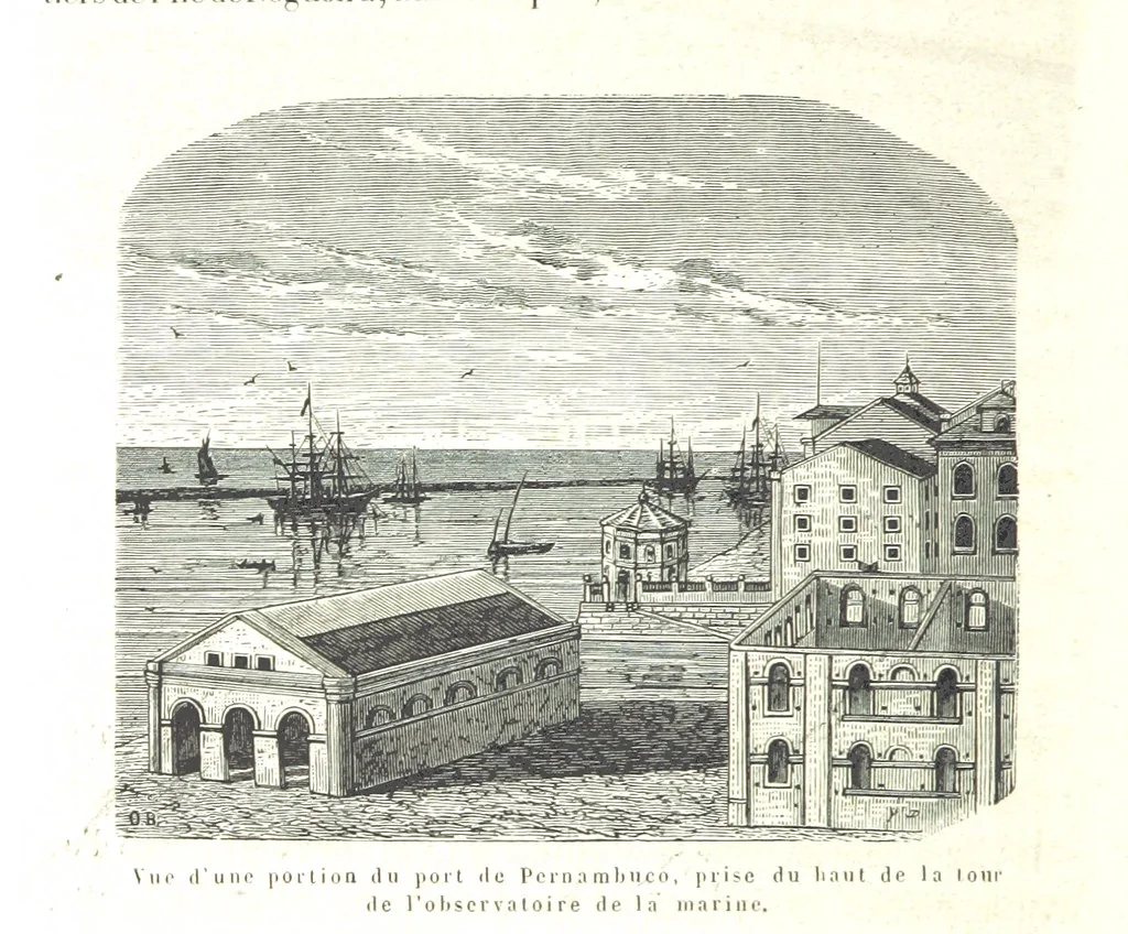 An illustration from L'Espace céleste et la nature tropicale, description physique de l'univers ... préface de M. Babinet, dessins de Yan' Dargent, 1866, leaf 652