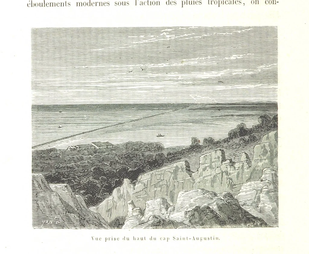 An illustration from L'Espace céleste et la nature tropicale, description physique de l'univers ... préface de M. Babinet, dessins de Yan' Dargent, 1866, leaf 658