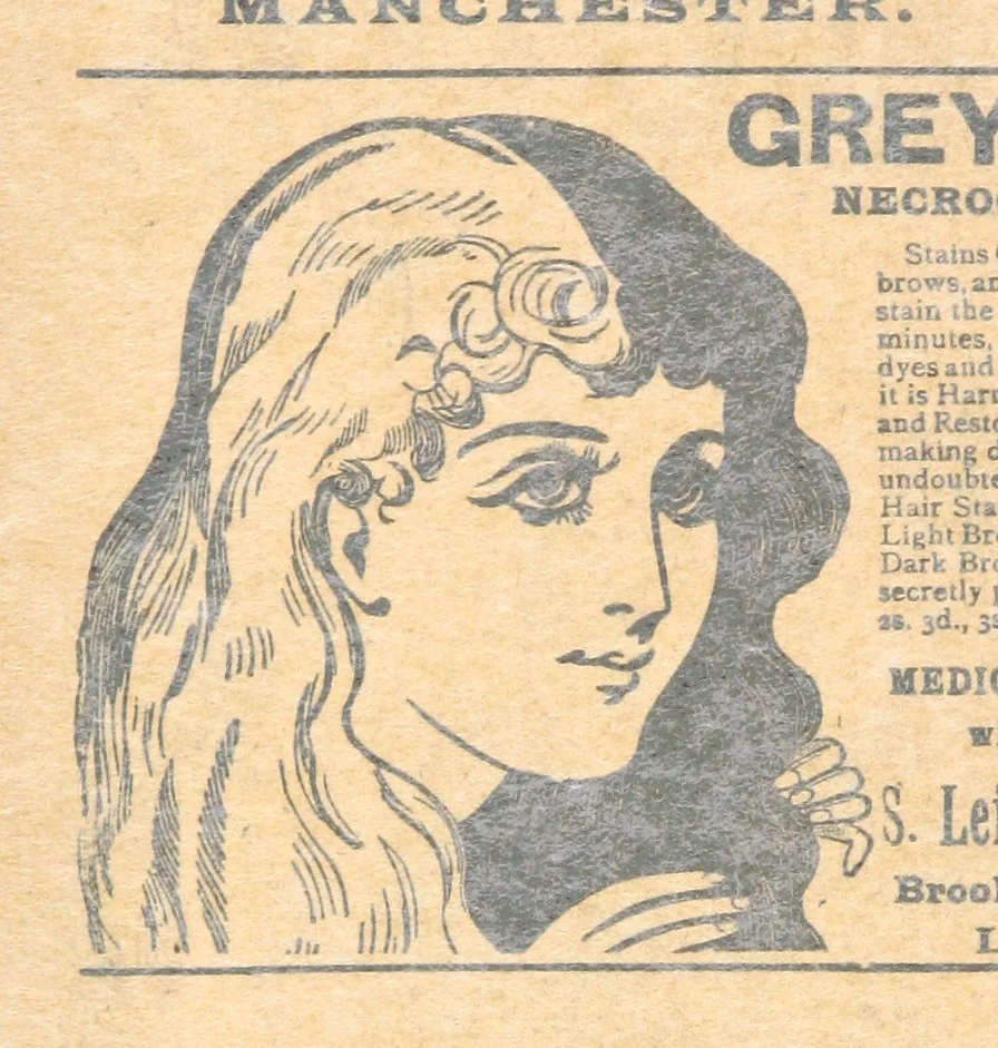 An illustration from Thrilling Life Stories for the Masses, 1892, leaf 168