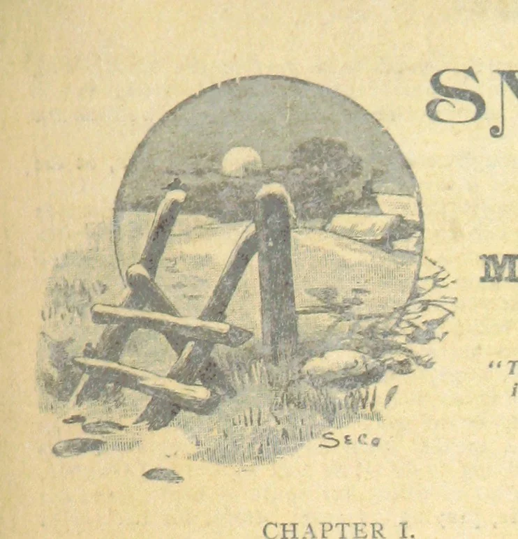 An illustration from Thrilling Life Stories for the Masses, 1892, leaf 229