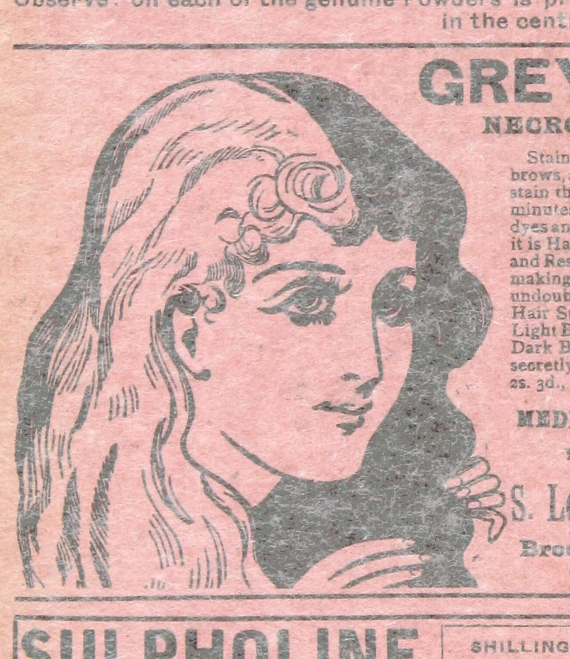 An illustration from Thrilling Life Stories for the Masses, 1892, leaf 304