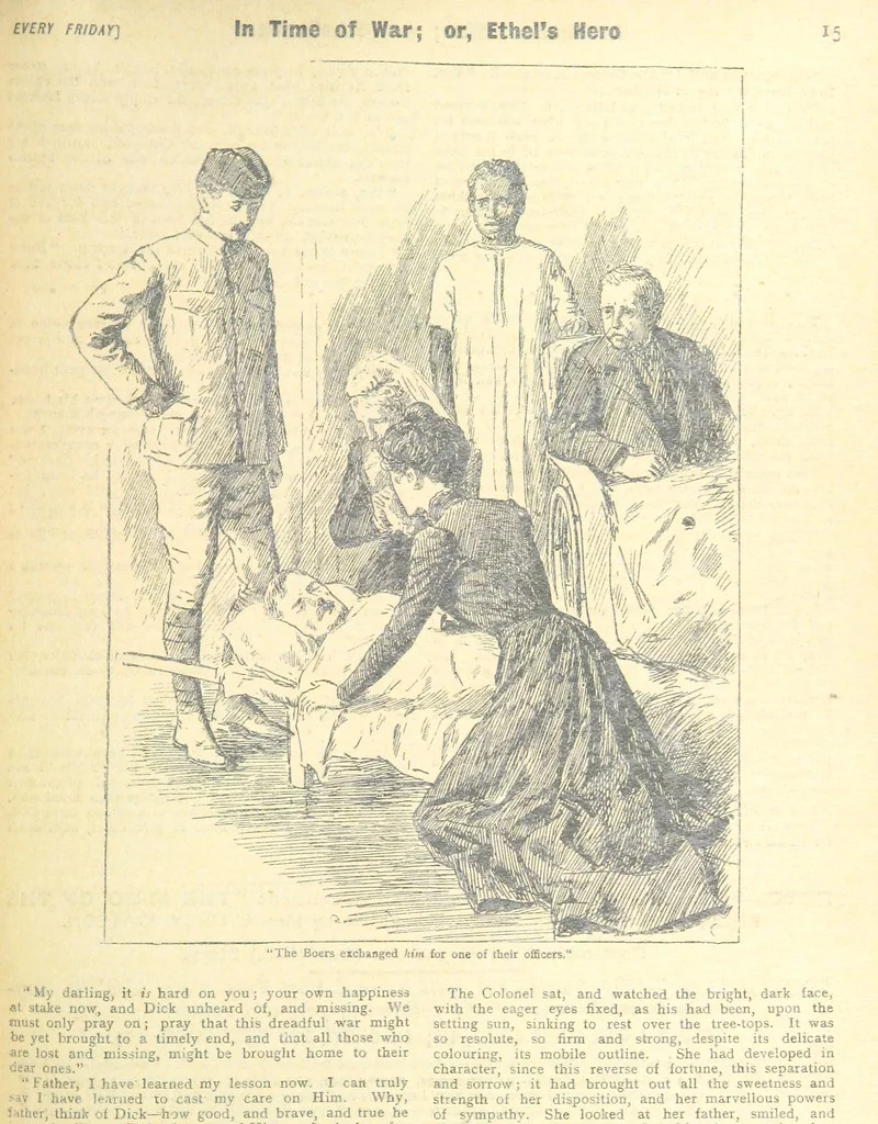 An illustration from Thrilling Life Stories for the Masses, 1892, leaf 63