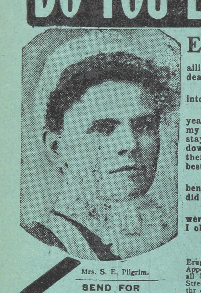 An illustration from Thrilling Life Stories for the Masses, 1892, leaf 106
