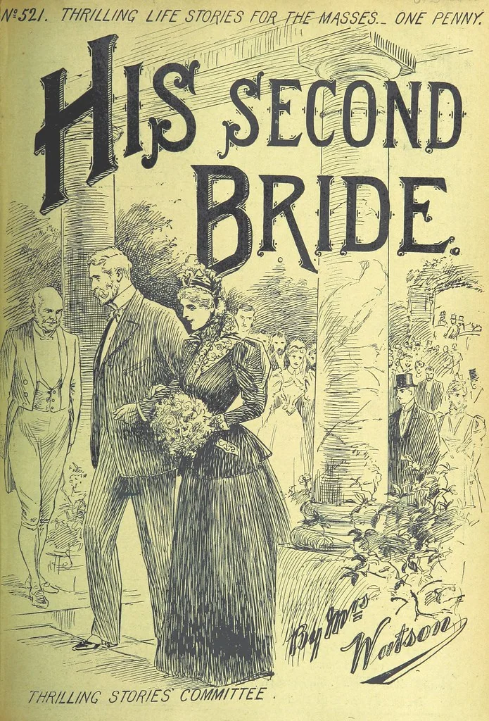 An illustration from Thrilling Life Stories for the Masses, 1892, leaf 207