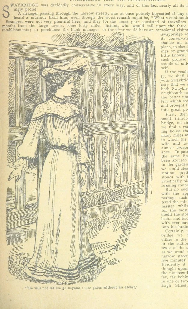 An illustration from Thrilling Life Stories for the Masses, 1892, leaf 249