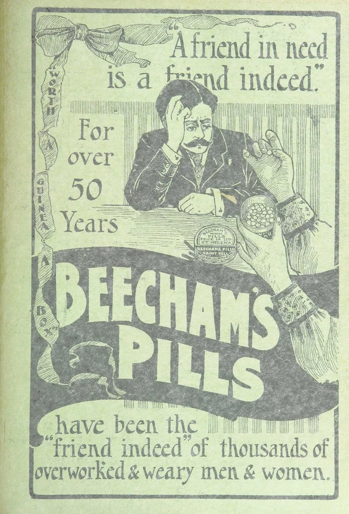 An illustration from Thrilling Life Stories for the Masses, 1892, leaf 25