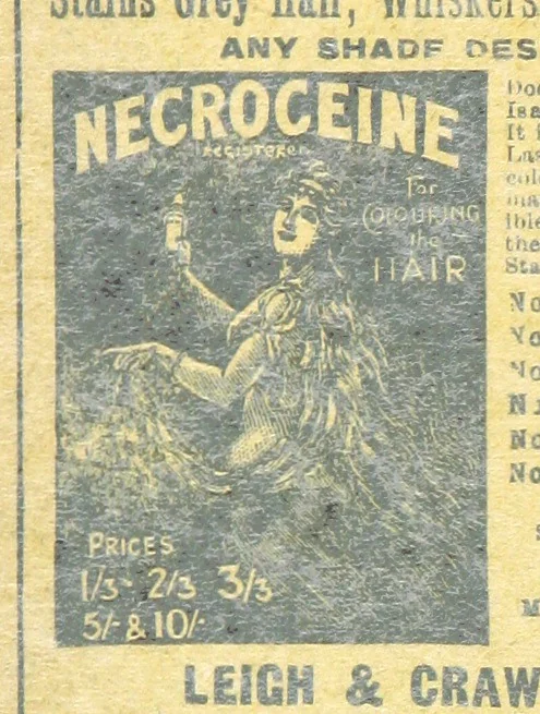 An illustration from Thrilling Life Stories for the Masses, 1892, leaf 268