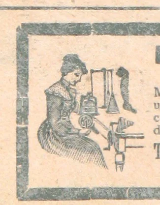 An illustration from Thrilling Life Stories for the Masses, 1892, leaf 48