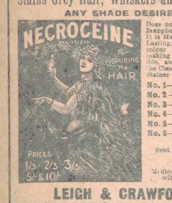 An illustration from Thrilling Life Stories for the Masses, 1892, leaf 65