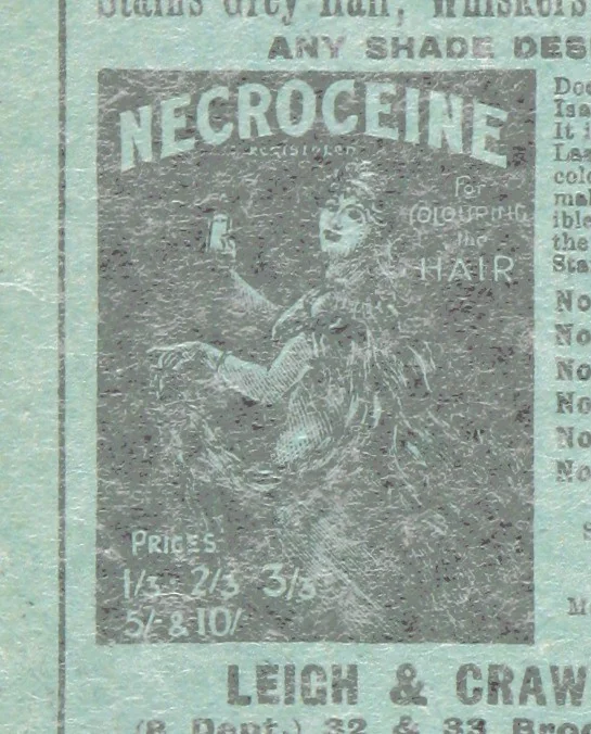 An illustration from Thrilling Life Stories for the Masses, 1892, leaf 68