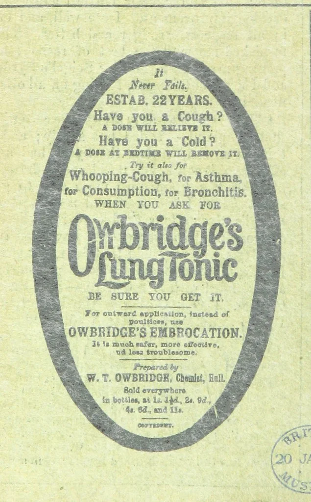An illustration from Thrilling Life Stories for the Masses, 1892, leaf 106