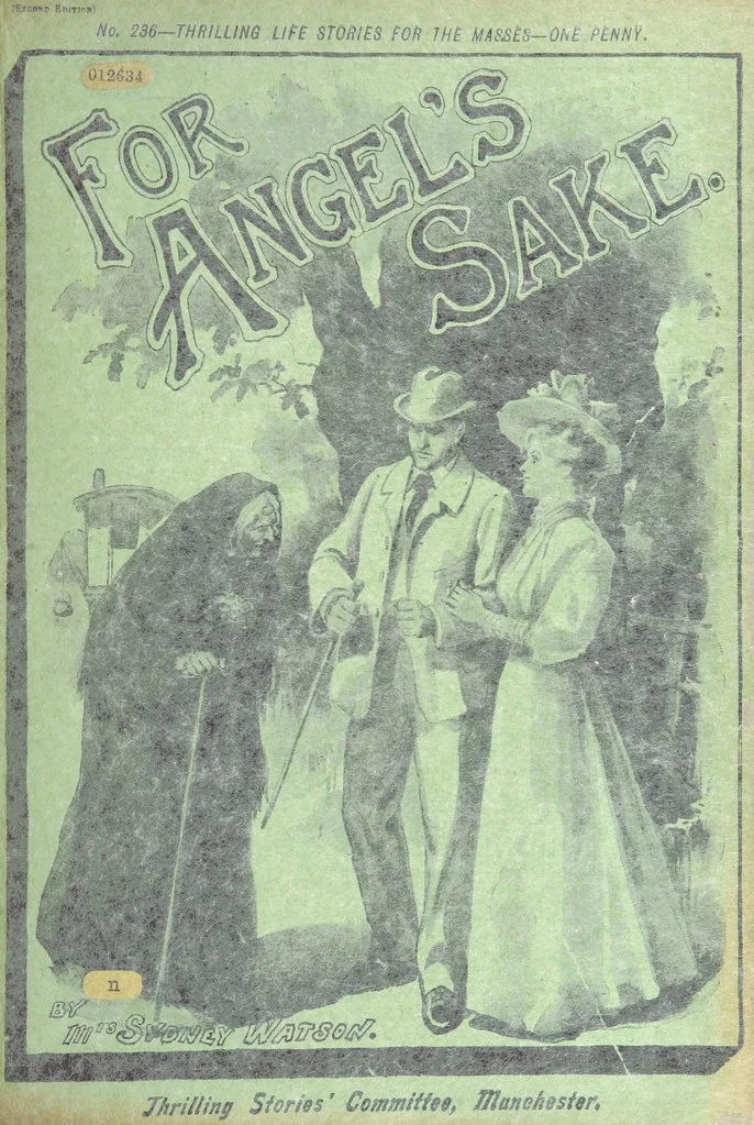 An illustration from Thrilling Life Stories for the Masses, 1892, leaf 127