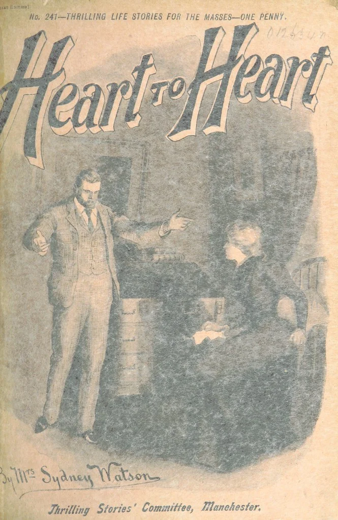 An illustration from Thrilling Life Stories for the Masses, 1892, leaf 227