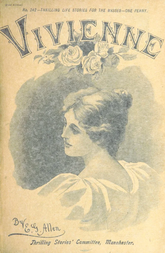 An illustration from Thrilling Life Stories for the Masses, 1892, leaf 247