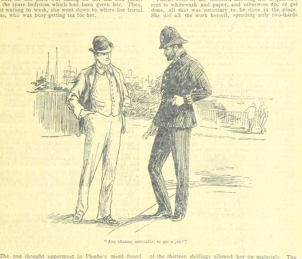 An illustration from Thrilling Life Stories for the Masses, 1892, leaf 315