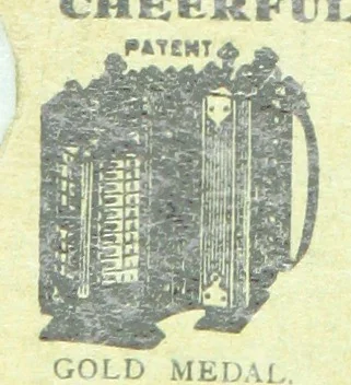 An illustration from Thrilling Life Stories for the Masses, 1892, leaf 348